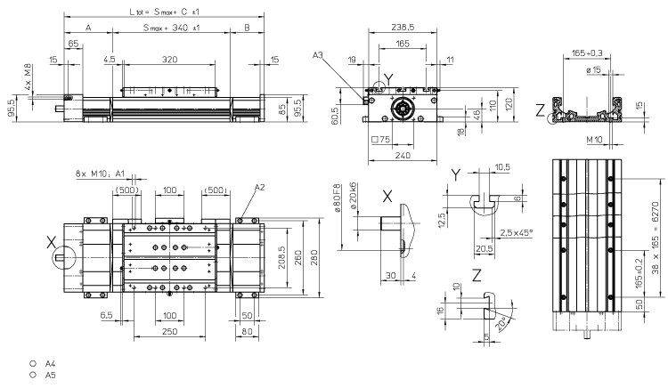 dimensions